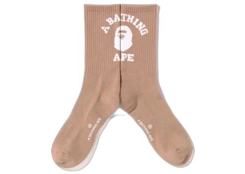 BAPE College Socks (SS22) Grey