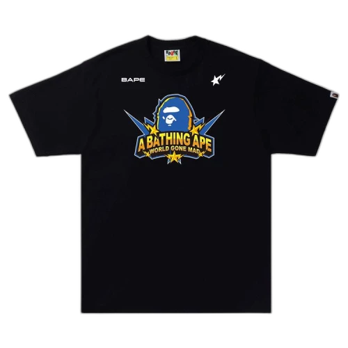 BAPE Team Logo Tee 'Black'