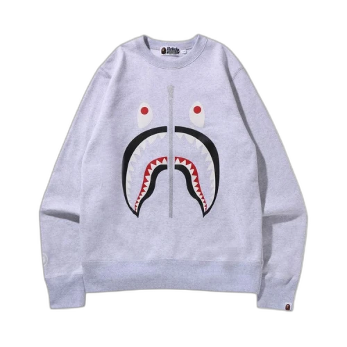 BAPE Shark Crewneck 'Grey'
