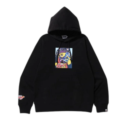 BAPE Girl Pullover Hoodie 'Black'
