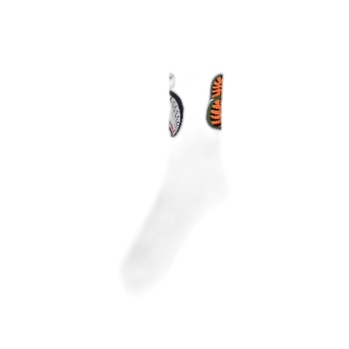 BAPE Shark Socks 'White'