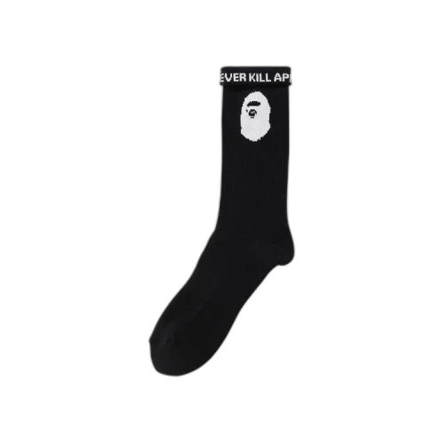 BAPE Ape Head Socks 'Black'
