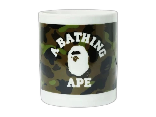 BAPE A Bathing Ape 1st Camo Mug Green