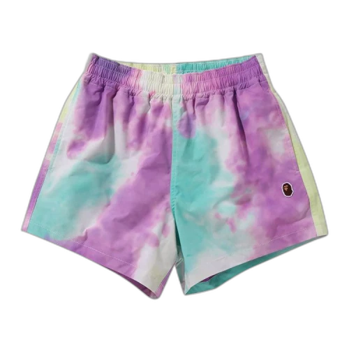BAPE One Point Tie Dye Shorts 'Multicolor'