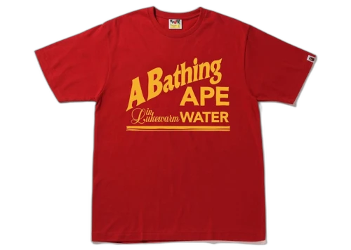 BAPE Archive Graphic #12 Tee Red