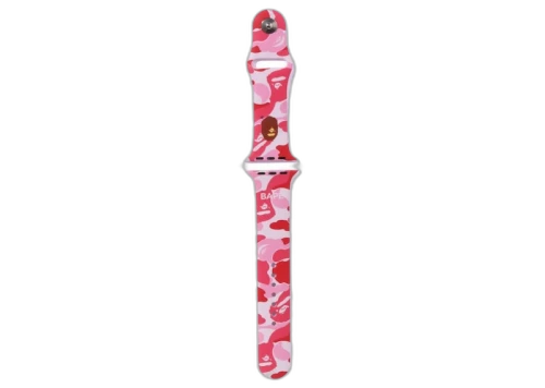 BAPE ABC Camo Apple Watch Band (41/45mm) Pink