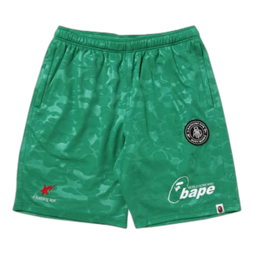 BAPE Soccer Game Shorts 'Green'