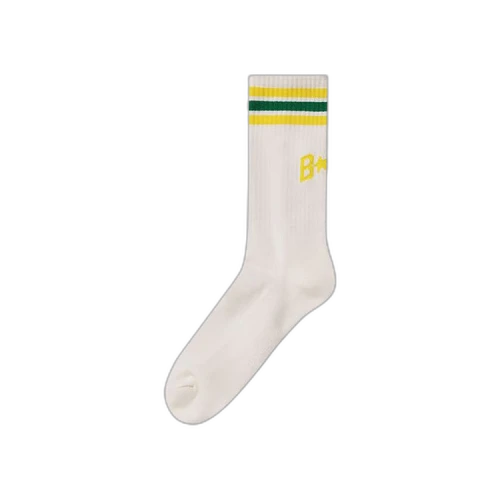 BAPE Sta Line Socks 'Yellow'