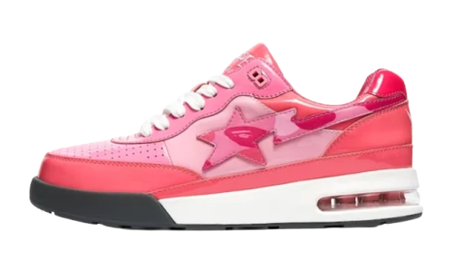 A Bathing Ape Bape Road Sta Patent Leather Pink (2022)