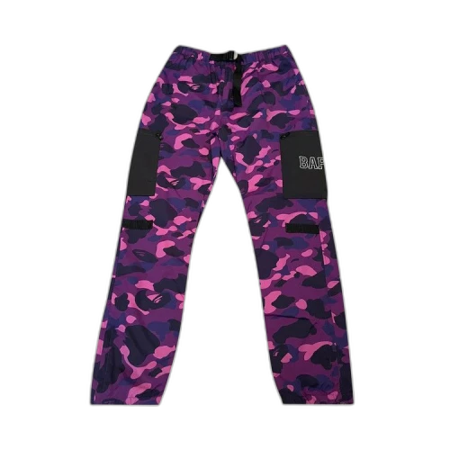 BAPE Color Camo Military Pants 'Purple'