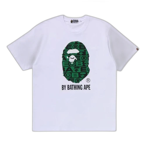 BAPE Lux Sport Pattern By Bathing Ape Tee 'White'