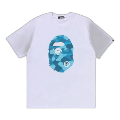 BAPE Radiation Camo Big Ape Head Tee 'White'
