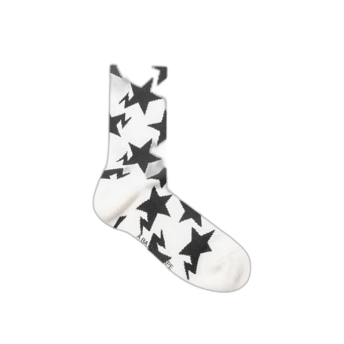 BAPE Sta Pattern Socks 'White'