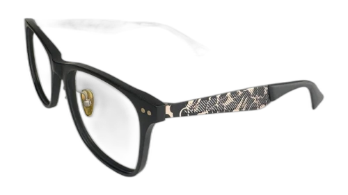 BAPE Optical Flame BA13014 Glasses Black