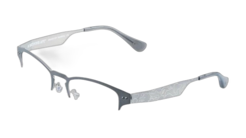 BAPE Optical Flame BA13006 Glasses Gray