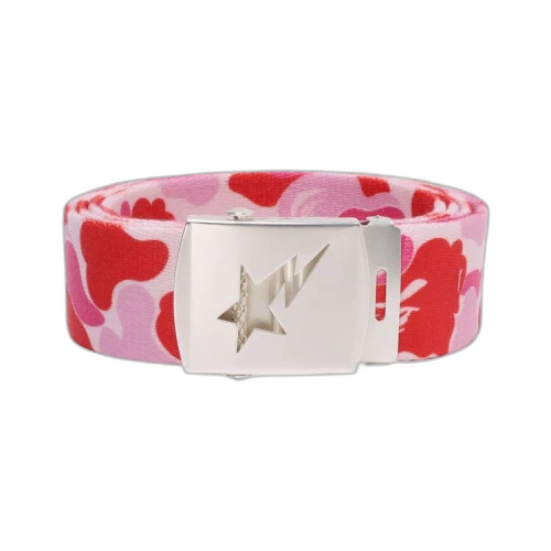 BAPE ABC Camo Sta Gi Belt 'Pink'