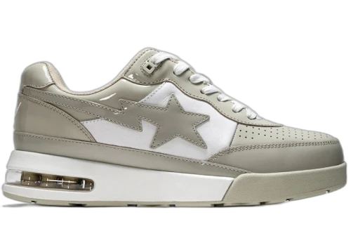 A Bathing Ape Bape Road Sta Beige White
