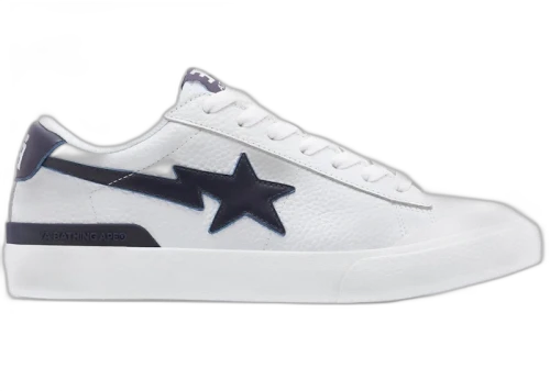 BAPE A Bathing Ape Mad Sta White Navy