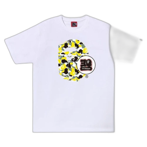 BAPE Store Osaka 30th Anniversary Ape Head Tee Set 'White'