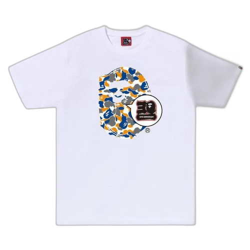 BAPE Store Maebashi 30th Anniversary Ape Head Tee Set 'White'