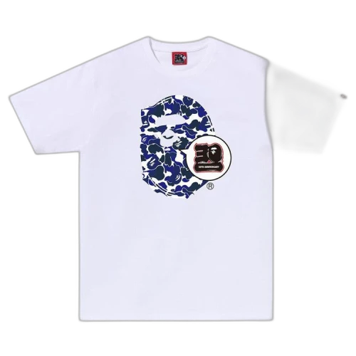 BAPE .Com 30th Anniversary Ape Head Tee Set 'White'