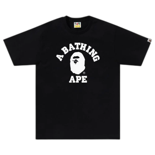 BAPE Bicolor College Tee (Online Exclusive) 'Black'