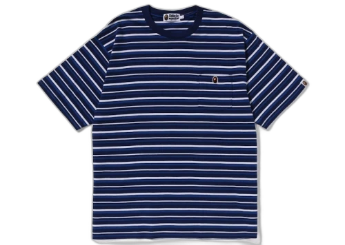 BAPE Hoop One Point Relaxed Fit Tee (SS23) Blue