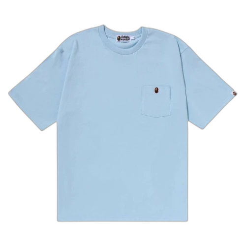 BAPE Ape Head One Point Relaxed Fit Pocket Tee 'Sax'