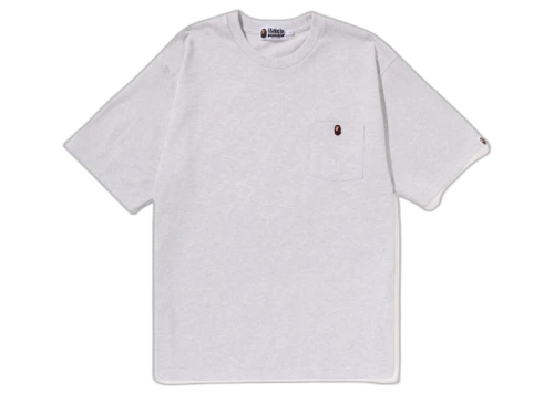 BAPE Ape Head One Point Relaxed Fit Pocket Tee (SS23) Grey