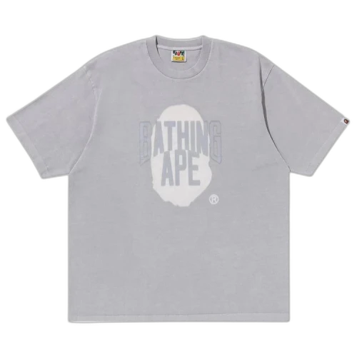 BAPE Blur Graphic Garment Dye Oversized Tee 'Grey'