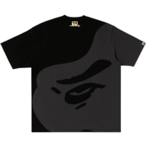BAPE Ape Head Patch Oversized Tee 'Black'