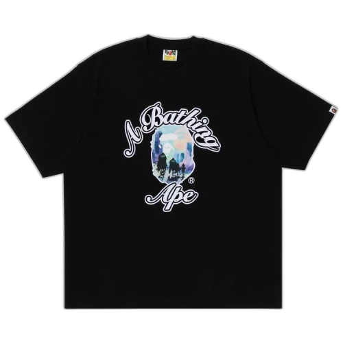 BAPE Forbidden Zone Ape Head Tee 'Black'