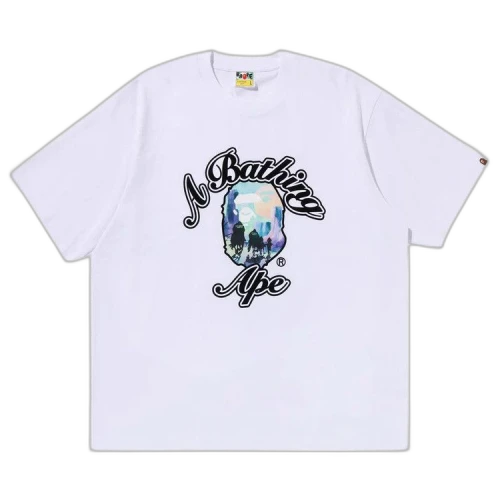 BAPE Forbidden Zone Ape Head Tee 'White'