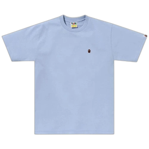 BAPE Ape Head One Point Tee 'Sax'