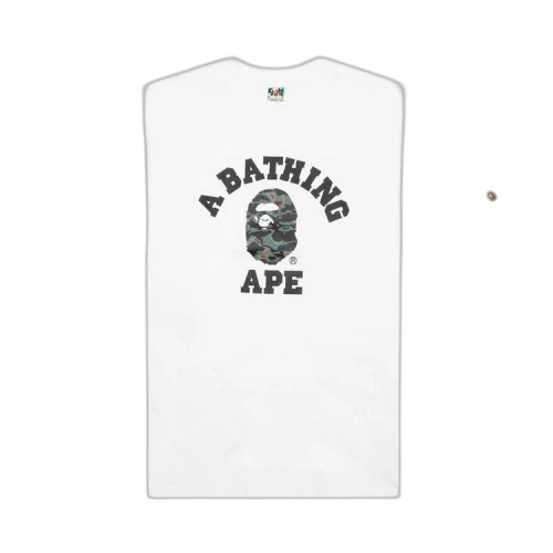 BAPE Thermography College Tee 'White'
