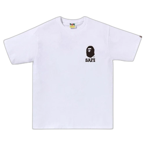 BAPE Japan Culture Lettered Tee 'White'