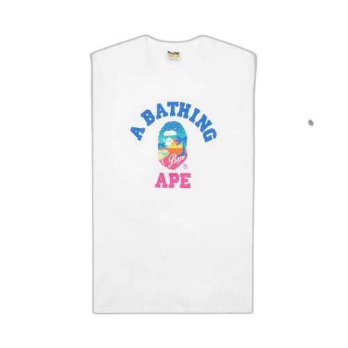 BAPE Sunset Beach Tee 'White'