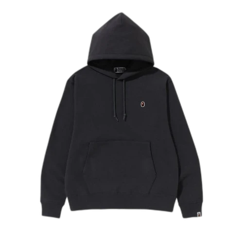 BAPE Ape Head One Point Relaxed Fit Pullover Hoodie 'Charcoal'