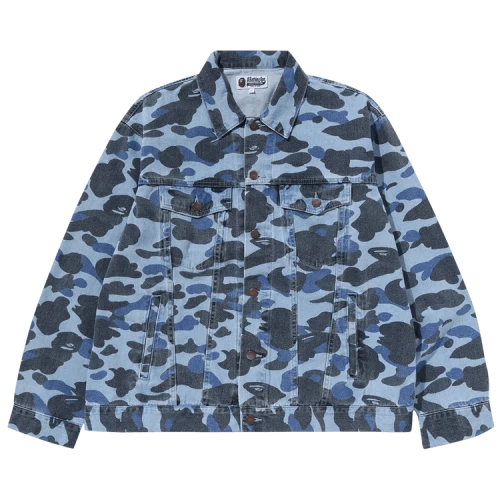 BAPE Color Camo Denim Jacket 'Indigo'
