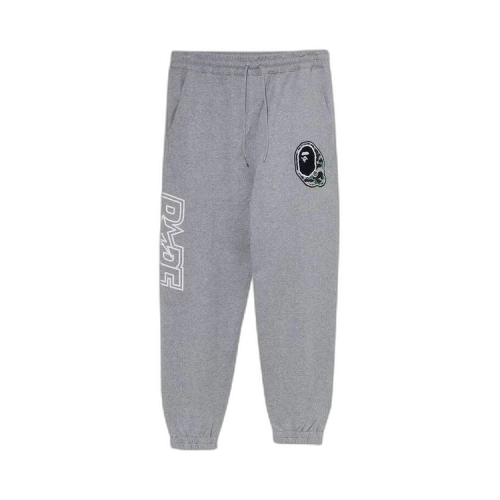 BAPE Patchwork Sweatpants 'Grey'