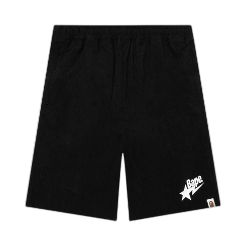 BAPE Sta Logo Beach Shorts 'Black'