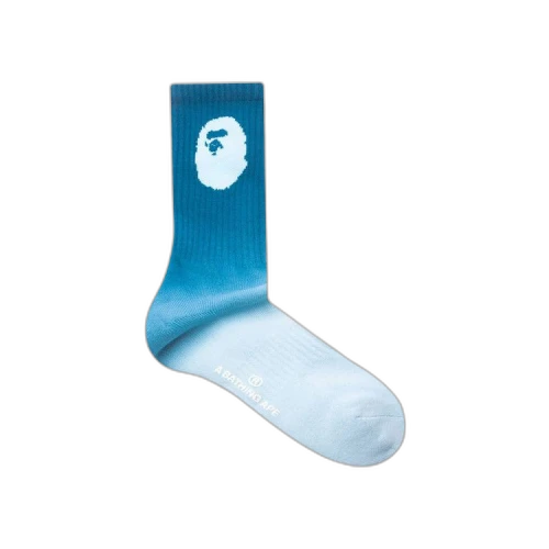 BAPE Gradation Socks 'Blue'