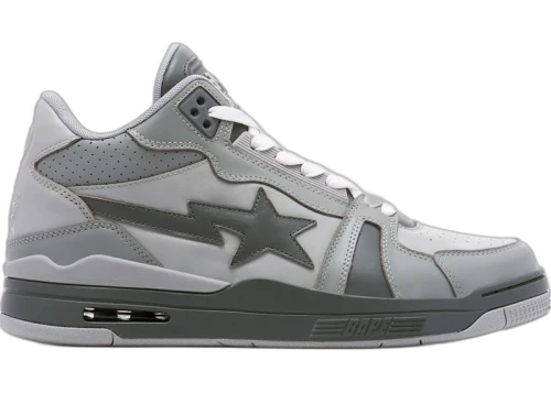 BAPE A Bathing Ape Clutch Sta Grey