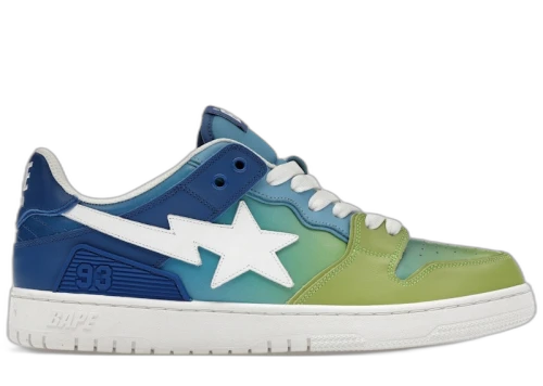 A Bathing Ape Bape SK8 Sta Blue Gradient