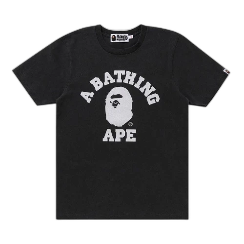 BAPE Overdye College Tee 'Black'