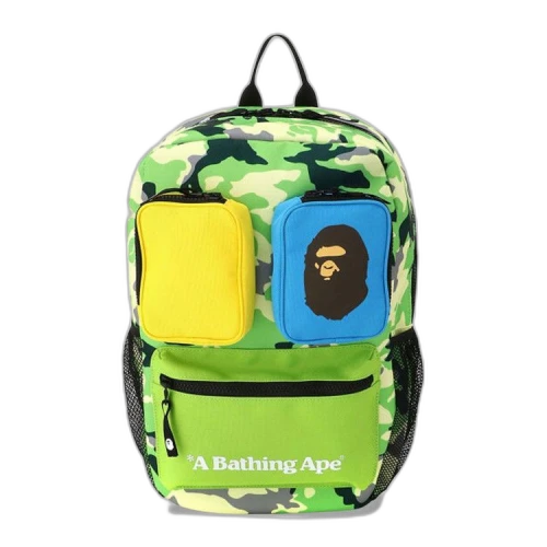 BAPE Kids Woodland Camo Daypack 'Green'
