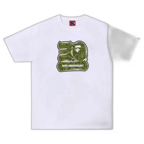 BAPE 30th Anniversary Tee #2 'White/Green'