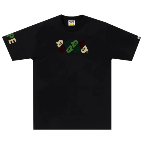 BAPE ABC Camo Tee 'Black/Green'