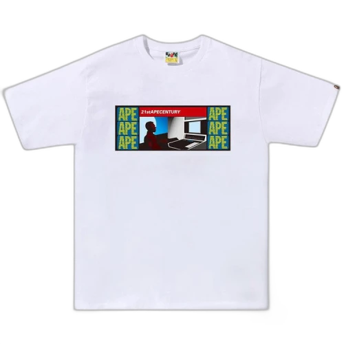 BAPE 21st Ape Century Tee 'White'