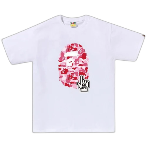 BAPE ABC Camo Tee (Online Exclusive) 'White/Pink'